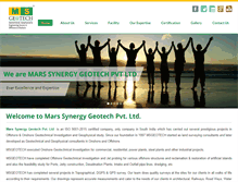 Tablet Screenshot of msgeotech.com